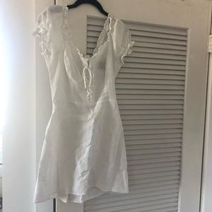 Reformation Klara Linen Dress